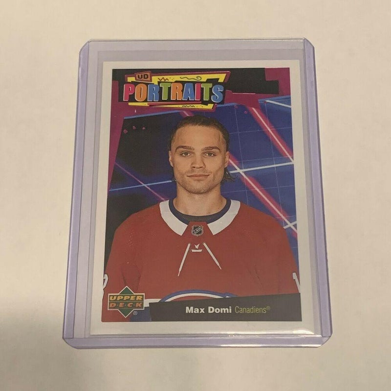 Max Domi Montreal Canadiens 2020-21 Upper Deck Portraits Card #P-15