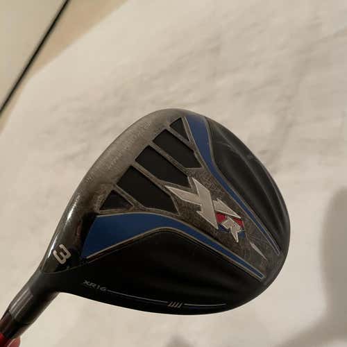 Men's Left Hand XR 16 Stiff Flex 3 Wood Fairway Wood