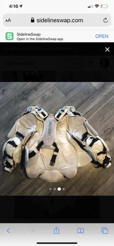 Extra Large Vaughn V6 2200 Pro Goalie Chest Protector Senior Pro Stock