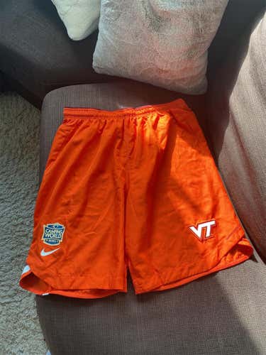 Nike Team Issued Virginia Tech Camping Bowl Shorts