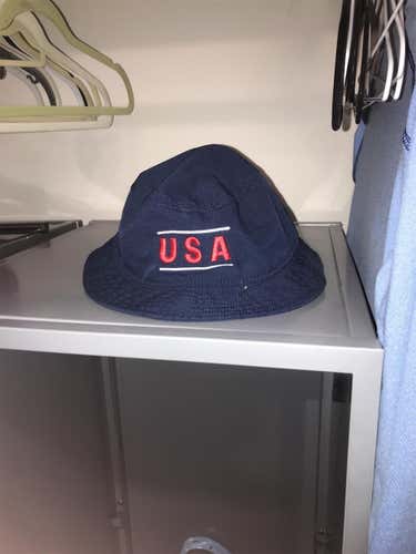USA Blue Adult One Size Fits All Under Armour Hat
