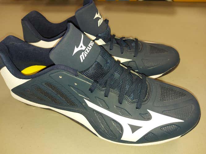 Blue Adult New Size 14 (Women's 15) Metal Mizuno