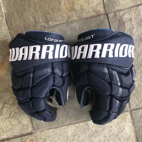 Blue Senior Warrior 14" Pro Stock Gloves
