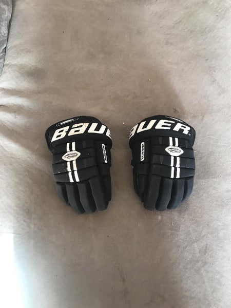 Black Youth Bauer 9" Gloves
