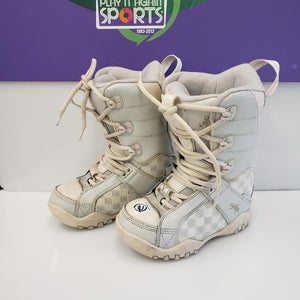 Used Kid's Size 2 Snowboard Boots