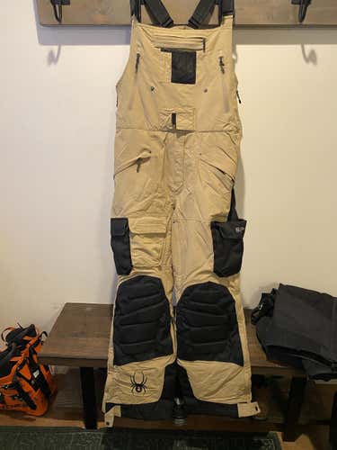 Spyder XL Coaches Ski Pant Tan/Black