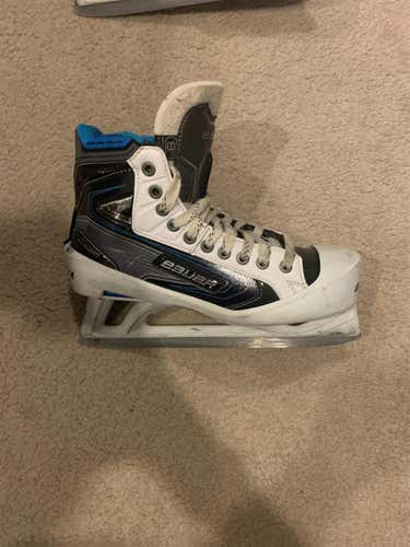 Size 8 Regular Fit Bauer Reactor 9000 Goalie Skates