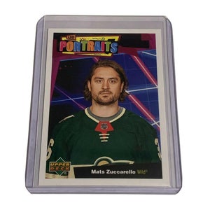 Mats Zuccarello Minnesota Wild 2020-21 Upper Deck Portraits Card #P-18