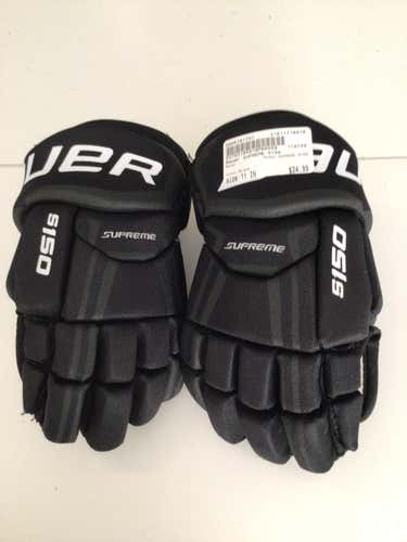 Used Bauer Supreme S150 11" Ice Hockey Gloves