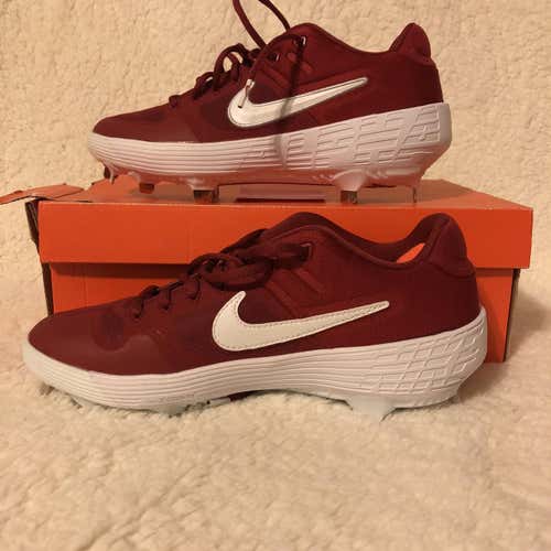 Nike Red Alpha Huarache Elite 2 Low Size 8.5