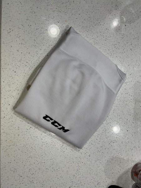 White Senior  CCM  Socks