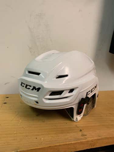 White Used Small CCM Resistance 100 Helmet