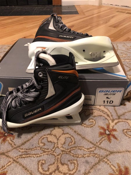 Senior Bauer Elite Regular Width Size 11 Goalie Skates