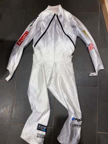 MIKAELA SHIFFRIN - Used Medium Spyder Ski Suit FIS Legal