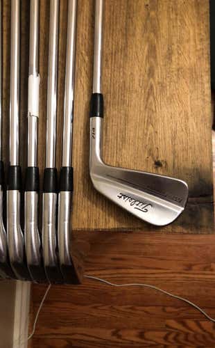 Men's Right Handed MB 714 Forged Stiff Flex Steel Shaft Iron Set