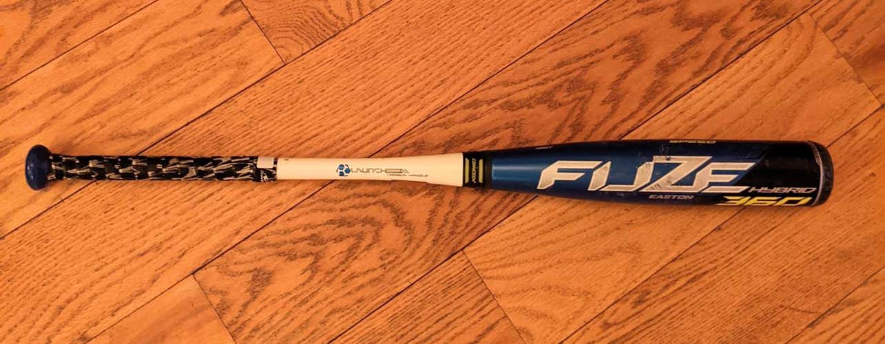 Used 2020 Easton Fuze 360 2-piece Bat (-10) 20 oz 30"