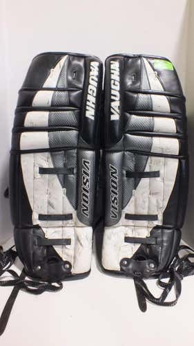 Used Vaughn Vpg700 29" Ice Hockey Goalie Leg Pads