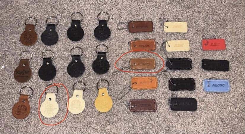 New Rawlings And Wilson Key Chain