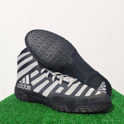 Adidas Adizero Varner Wrestling Shoes Black Grey FW1013 Size 13.5