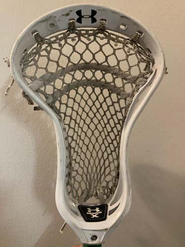 White Used FOGO Under Armour Strung Command X Head