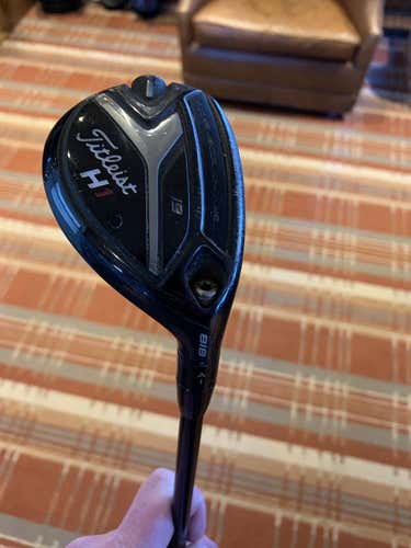 Used Titleist Right Handed 818 H1 Hybrid, 19 degree, s flex