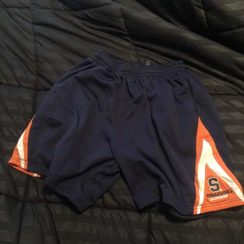 Navy Blue Adult Small Syracuse Lacrosse Shorts