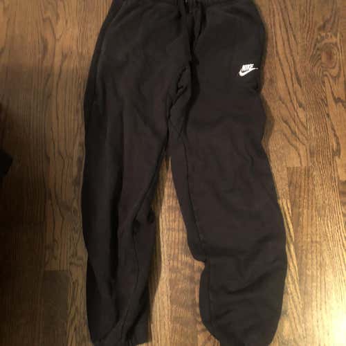 Black Adult Small Nike Sweat Pants