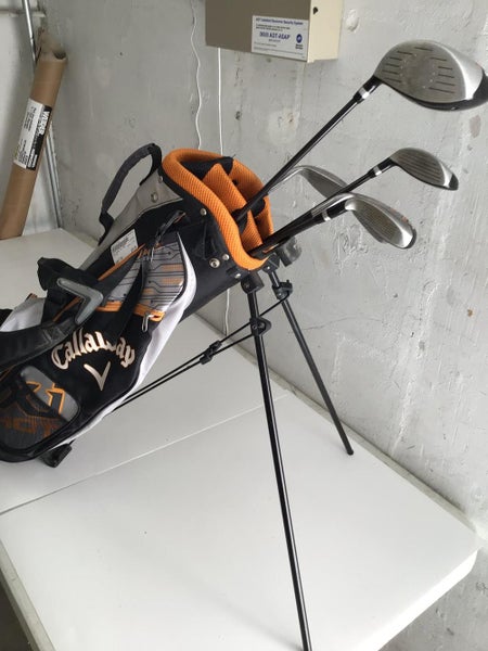 Used Callaway Xj Hot 7 Piece Golf Junior & Teen Package Sets