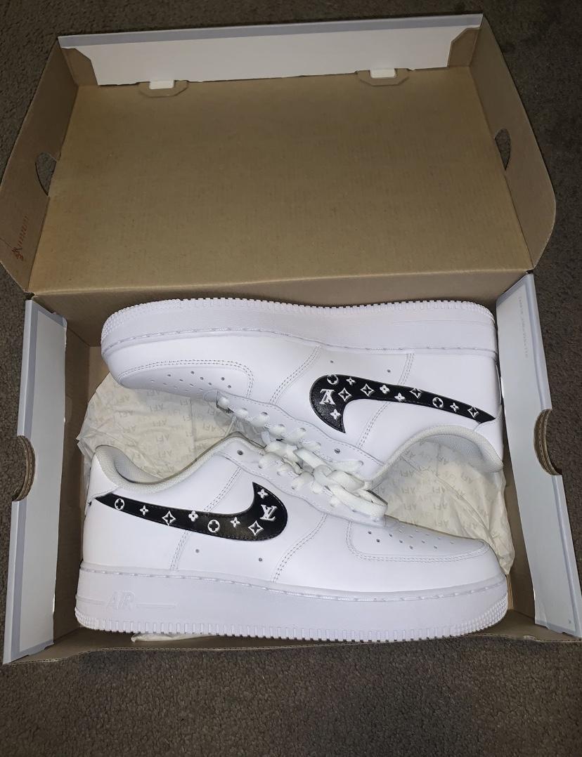 CUSTOM Louis Vuitton Nike Air Force 1 (any Size) | SidelineSwap