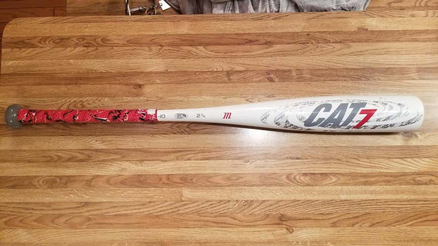 **LIKE NEW** USSSA Certified 2019 Marucci Alloy CAT 7 Bat (-10) 20 oz 30"