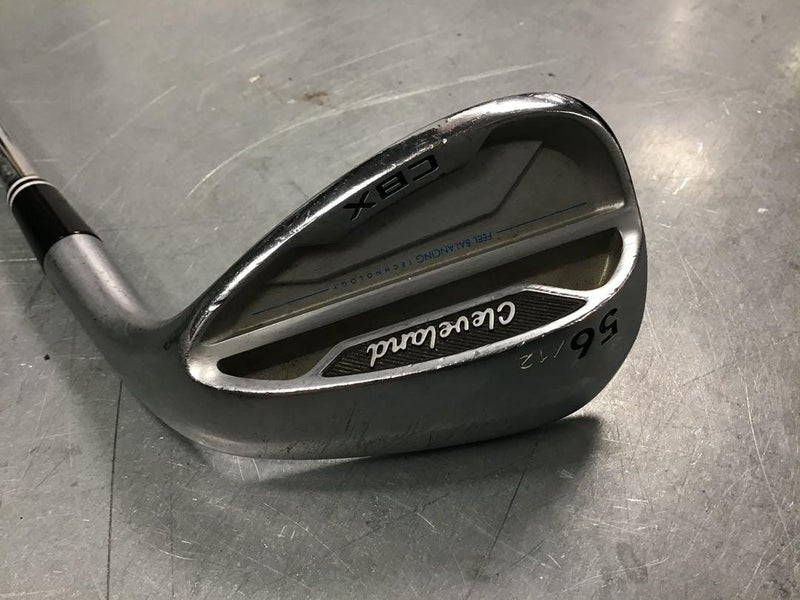 Used Cleveland Cbx 56 Degree Steel Stiff Golf Wedges