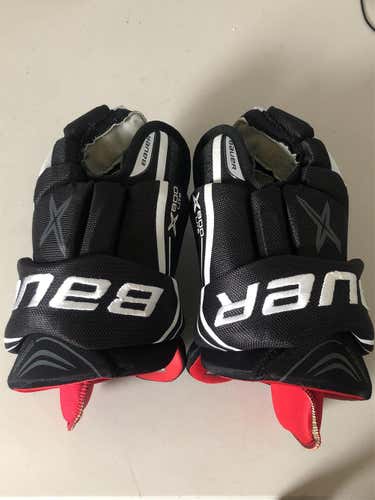 Black Senior Bauer Vapor X800 Lite 14"  Gloves