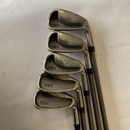 Used Adams Golf Idea 5i-9i Graphite Senior Golf Iron Or Hybrid Sets