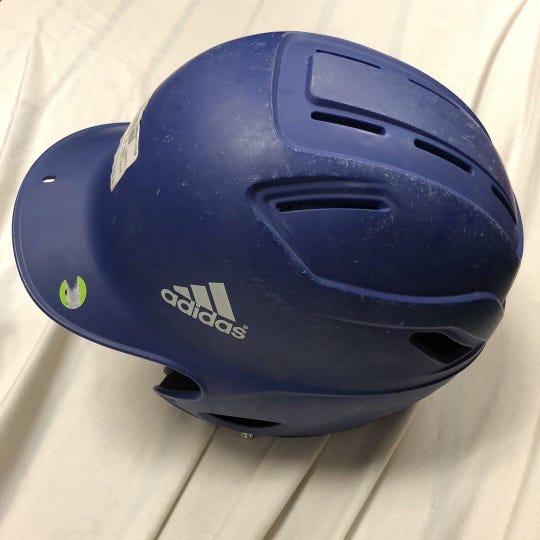 Used Adidas Triple Stripe One Size Standard Baseball & Softball Helmets