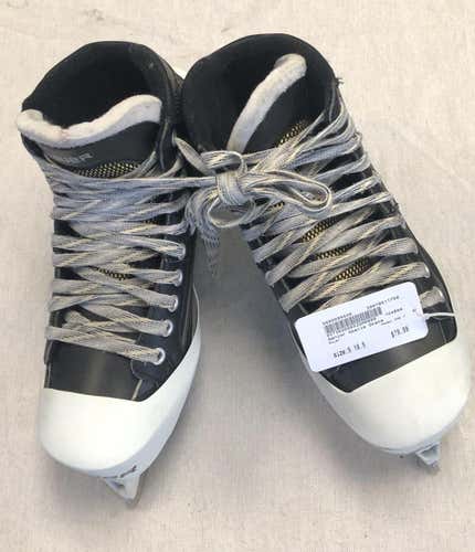 Used Bauer One.7 Senior 10.5 Goalie Skates
