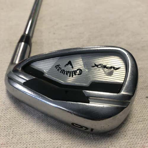Used Callaway Apex 9 Iron Steel Stiff Golf Individual Irons