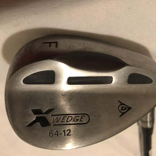 Used Dunlop X Wedge 64 Degree Graphite Regular Golf Wedges