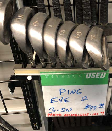 Used Ping Eye 2 3i-sw Steel Regular Golf Iron Or Hybrid Sets