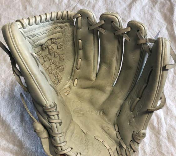 Used Rawlings Ggefp125bw 12 1 2" Baseball & Softball Fielders Gloves
