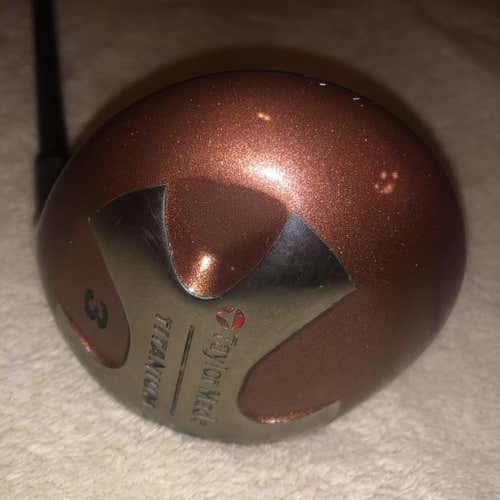 Used Taylormade Burner 3 Wood Graphite Regular Golf Fairway Woods