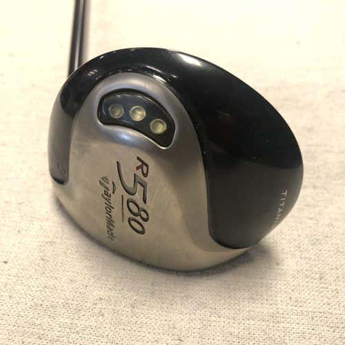 Used Taylormade R580 3 Wood Graphite Regular Golf Fairway Woods