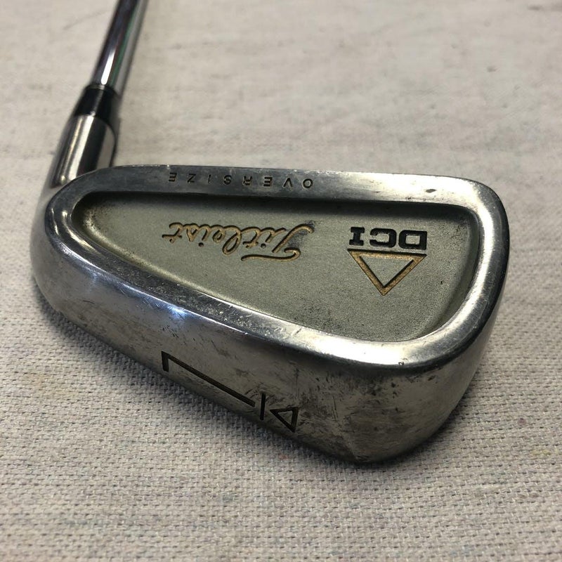 Used Titleist Dci Oversize 7 Iron Steel Regular Golf Individual Irons