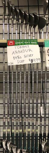 Used Tommy Armour 845s Silver Scot 3i-pw Steel Regular Golf Iron Or Hybrid Sets