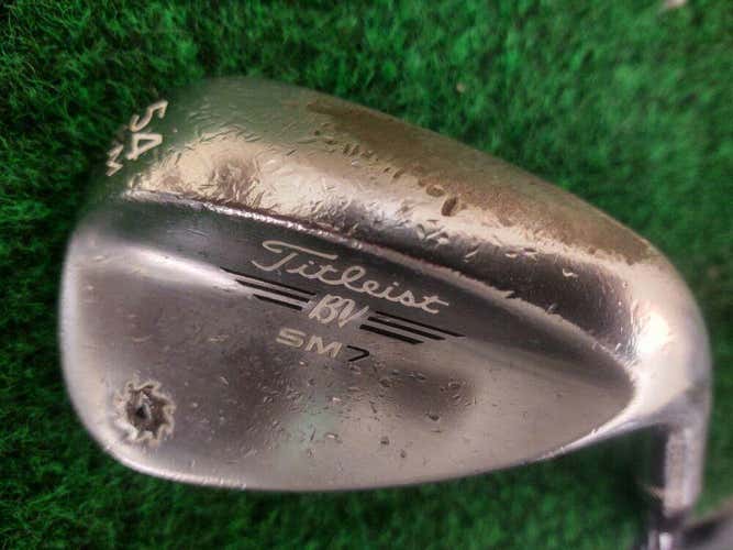 Titleist SM7 M Grind 54.08 Chrome 54 Degree Sand Wedge Steel Shaft