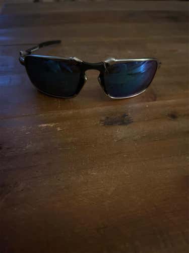 Used Oakley Chrome Badman Sunglasses