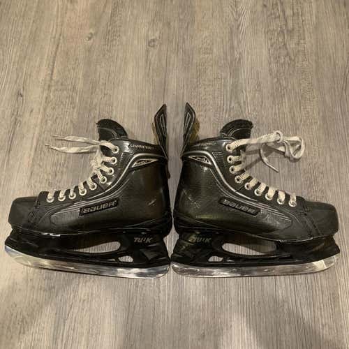 Junior Bauer One100 LE Regular Width  Size 4.5 Hockey Skates