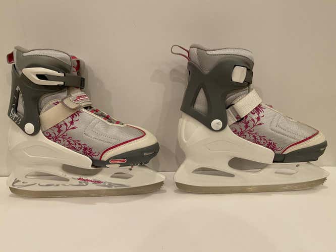 Bladerunner Micro G Adjustable Girls Ice Skates - Size 5-8