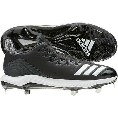 ADIDAS BOOST ICON BOUNCE MENS METAL BASEBALL CLEATS SHOES 10 BLACK JUDGE BRYANT HTF RARE NEW
