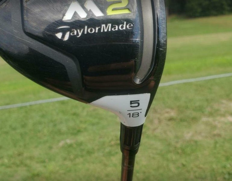 Used Men's TaylorMade Right Handed M2 Fairway Wood Regular Flex 5 Wood