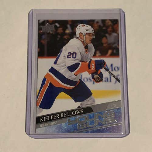 Kieffer Bellows New York Islanders 2020-21 Upper Deck Young Guns Rookie Card 241